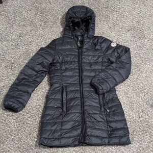 Women's Black Quilted Jacket